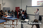 Alunos da  Escola Estadual Coronel  Venâncio de Mogi Mirim conheceram as instalações do novo campus do UNIESI no dia  14 de novembro de 2017