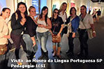 Curso de Pedagogia visita o Museu da Língua Portuguesa e Pinacoteca Paulista