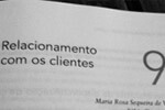 professora Maria Rosa Velardez é coautora do Livro de Gestao de Relacionamento com o Cliente