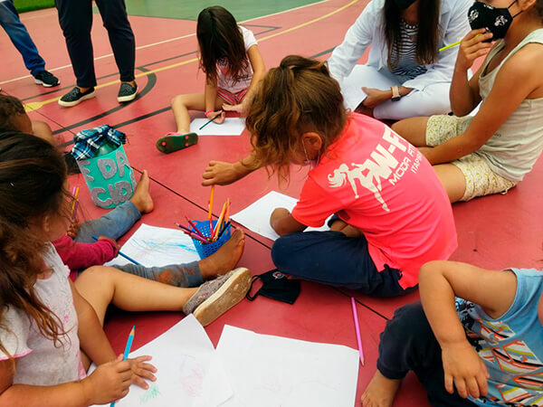 Curso de Nutrição faz estudo sobre alimentação saudável com crianças do condomínio São Judas