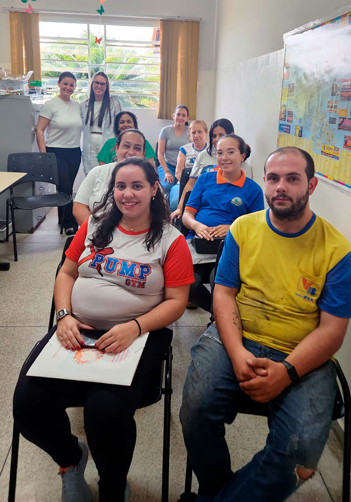 Curso de Nutrição do UNIESI e USF Braz Cavenaghi promovem encontro de Gestantes