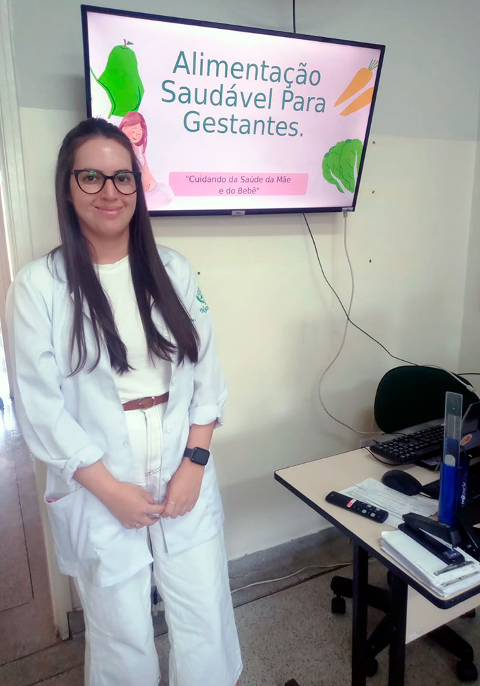 Curso de Nutrição do UNIESI e USF Braz Cavenaghi promovem encontro de Gestantes