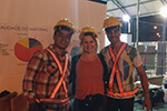 Engenharia Civil inova e monta um Canteiro de Obras na feira de Profissões da ETEC