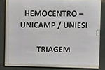 Doação de Sangue é realizado no Campus I  do UNIESI